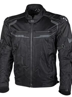 Cortech Hyper-Flo Black Bike Jacket Brand New.